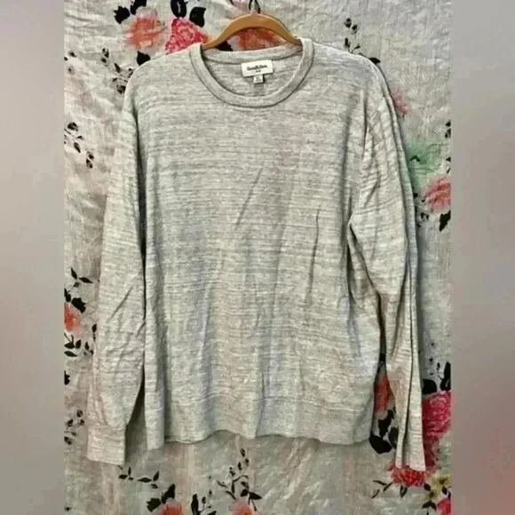 Goodfellow & Co Heather Gray Long Sleeves Crew Neck Sweater Men's Size‎ XL - Picture 1 of 7